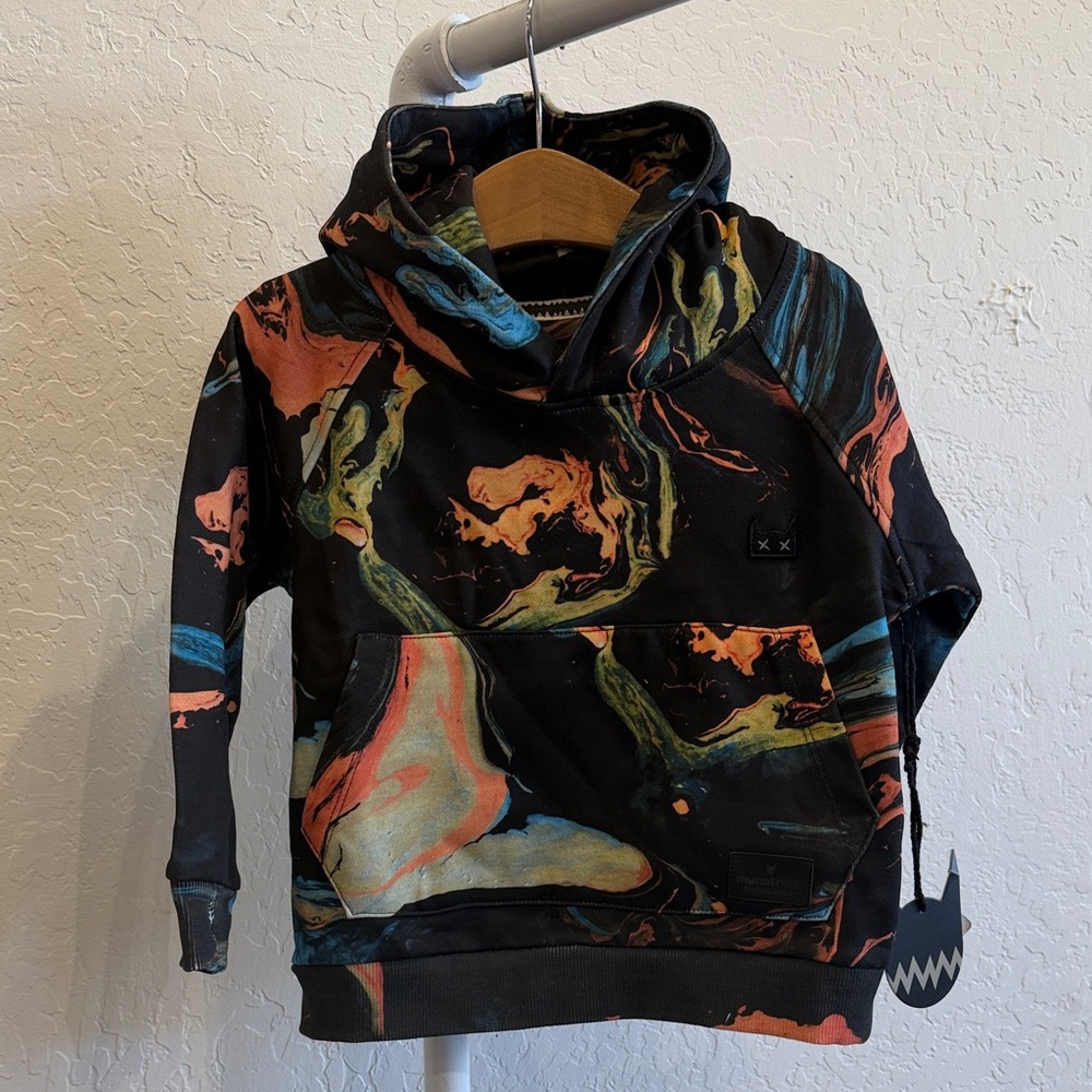 Munster Multicolor Swirl Hoodie
